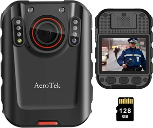 2K Body Camera, Police Body Cam with Video Recording and Ultra Infrared Night Vision, Body Worn Camera for Law Enforcement Recorder (128GB Card Set) 2K Body Camera, Police Body Cam with Video Recording and Ultra Infrared Night Vision, Body Worn Camera for Law Enforcement Recorder (128GB Card Set)