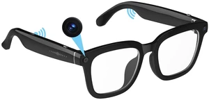 Ai Smart Glasses with Camera, 8MP Anti-Shake Camera Glasses Voice Assistant, Supports Photo/Video/Audio Recording, AI Assistant/AI Translation/Bluetooth Calling, T5 Ai Smart Glasses with Camera, 8MP Anti-Shake Camera Glasses Voice Assistant, Supports Photo/Video/Audio Recording, AI Assistant/AI Translation/Bluetooth Calling, T5