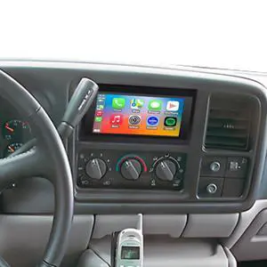 QLED Radio for Chevy GMC Buick Cadillac 1995 1996 1997 1998 1999 2000 2001 2002,8 core Touch Screen Stereo Upgrade,Wireless carplay & Android Auto,Free Backup Camera QLED Radio for Chevy GMC Buick Cadillac 1995 1996 1997 1998 1999 2000 2001 2002,8 core Touch Screen Stereo Upgrade,Wireless carplay & Android Auto,Free Backup Camera