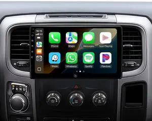 10.2inch Car Stereo Radio for Dodge Ram Pickup 1500 2500 3500 2013 2014 2015 2016 2017 2018 2G+32G with Wireless carplay/Android auto/Touchscreen/Android13/GPS Navigation/HD Backup Camera 10.2inch Car Stereo Radio for Dodge Ram Pickup 1500 2500 3500 2013 2014 2015 2016 2017 2018 2G+32G with Wireless carplay/Android auto/Touchscreen/Android13/GPS Navigation/HD Backup Camera