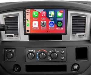 QLED 8 Core Radio for Dodge RAM 1500/2500/3500 2006 2007 2008 Upgrade Touch Screen Stereo Carplay Android Auto Ready Free Camera QLED 8 Core Radio for Dodge RAM 1500/2500/3500 2006 2007 2008 Upgrade Touch Screen Stereo Carplay Android Auto Ready Free Camera
