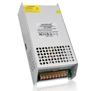 DC 12V 100A 1200W Power Supply 110V AC to DC 12V Converter 100A 1200W Switching Power Supply for LED Strip Motor Pump CCTV Camera System Car Stereo 3D Printer DC 12V 100A 1200W Power Supply 110V AC to DC 12V Converter 100A 1200W Switching Power Supply for LED Strip Motor Pump CCTV Camera System Car Stereo 3D Printer