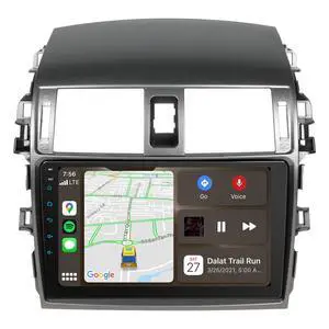 Car Radio for Toyota Corolla 2009 2010 2011 2012 2013 Support Wireless Carpaly and Android Auto, 9 Inch IPS Touch Screen with Bluetooth/SWC/DSP/AM/FM Car Radio for Toyota Corolla 2009 2010 2011 2012 2013 Support Wireless Carpaly and Android Auto, 9 Inch IPS Touch Screen with Bluetooth/SWC/DSP/AM/FM