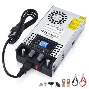 AC to DC Converter 60V DC Power Supply Adjustable 0-60V 0-10A SMPS Max 600W Switching Power Supply for Led Strip, Motor Pump, CCTV, 3D Printer, Lab Computer AC to DC Converter 60V DC Power Supply Adjustable 0-60V 0-10A SMPS Max 600W Switching Power Supply for Led Strip, Motor Pump, CCTV, 3D Printer, Lab Computer