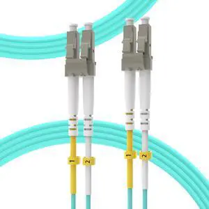 OM4 LC to LC Fiber Patch Cable 75m/246ft, 10G/40G/100GB 50/125m Multimode Duplex MM Fiber Jumper Patch Cord LSZH(Aqua) - 75M(246ft) OM4 LC to LC Fiber Patch Cable 75m/246ft, 10G/40G/100GB 50/125m Multimode Duplex MM Fiber Jumper Patch Cord LSZH(Aqua) - 75M(246ft)