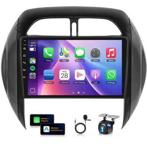 8Core4+64G Car Stereo for Toyota RAV4 2003-2005 Wireless CarPlay/Android Auto Android Radio with Qualcomm 9" IPS Touch Screen,BT5.1,DSP Hi-Res,GPS,SWC,Backup Camera for Toyota RAV4 Radio 8Core4+64G Car Stereo for Toyota RAV4 2003-2005 Wireless CarPlay/Android Auto Android Radio with Qualcomm 9" IPS Touch Screen,BT5.1,DSP Hi-Res,GPS,SWC,Backup Camera for Toyota RAV4 Radio