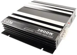 Car Power Amplifier 2-Channel Amplifier Stereo Audio Subwoofer Amp 12V (2 Channel) Car Power Amplifier 2-Channel Amplifier Stereo Audio Subwoofer Amp 12V (2 Channel)