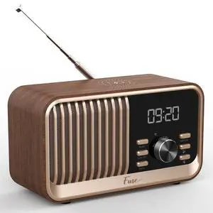 Hark Bluetooth Radio Speaker | Wireless 10W Charger | FM Radio Speaker with Bluetooth & AUX Input | Alarm Clock | 3 Level Dimmer | Charging Block Included Hark Bluetooth Radio Speaker | Wireless 10W Charger | FM Radio Speaker with Bluetooth & AUX Input | Alarm Clock | 3 Level Dimmer | Charging Block Included
