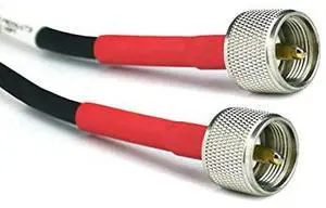 ECP Cable Experts RG-8X Coax Cable - 25 FT PL259 M/M Connectors - Heavy Duty Indoor/Outdoor Weatherproof Jumper Cables - CB, Ham Radio, Short Wave Radio - HF, VHF, UHF ECP Cable Experts RG-8X Coax Cable - 25 FT PL259 M/M Connectors - Heavy Duty Indoor/Outdoor Weatherproof Jumper Cables - CB, Ham Radio, Short Wave Radio - HF, VHF, UHF