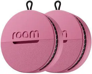 Bluetooth Tracker & Item Locator for Keys, Luggage, Kid & Pet Gear, (iOS, Android), No App or Subscription, Fast Setup, Waterproof | 2-Pack, Pink Bluetooth Tracker & Item Locator for Keys, Luggage, Kid & Pet Gear, (iOS, Android), No App or Subscription, Fast Setup, Waterproof | 2-Pack, Pink
