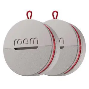 Bluetooth Tracker & Item Finder for Keys, Luggage, Kid & Pet Gear, (iOS, Android), No App or Subscription, Fast Setup, Waterproof | 2-Pack, Grey Bluetooth Tracker & Item Finder for Keys, Luggage, Kid & Pet Gear, (iOS, Android), No App or Subscription, Fast Setup, Waterproof | 2-Pack, Grey