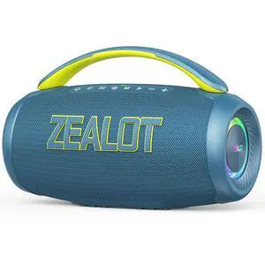 Portable Bluetooth Speaker, 80W Peak Waterproof Loud Booming Sound Speakers, Dual Pairing, XBass, 25H Playtime, Outdoor Speaker with Handle for Camping, Beach, Party, Backyard(Blue) Portable Bluetooth Speaker, 80W Peak Waterproof Loud Booming Sound Speakers, Dual Pairing, XBass, 25H Playtime, Outdoor Speaker with Handle for Camping, Beach, Party, Backyard(Blue)