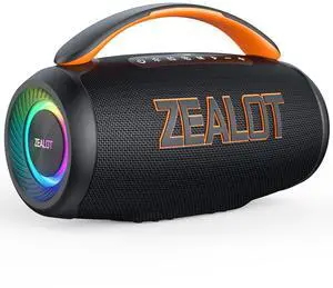 Portable Bluetooth Speaker, 80W Peak Waterproof Loud Booming Sound Speakers, Dual Pairing, XBass, 20H Playtime, Outdoor Speaker with Handle for Camping, Beach, Party, Backyard(Black) Portable Bluetooth Speaker, 80W Peak Waterproof Loud Booming Sound Speakers, Dual Pairing, XBass, 20H Playtime, Outdoor Speaker with Handle for Camping, Beach, Party, Backyard(Black)