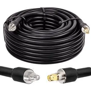 SMA Cable, SMA Extension Cable SMA Male to SMA Female Low Loss KMR400 SMA Coax Cable for 3G 4G LTE, 5G Modems/Routers, Ham, ADS-B, SDR Equipment(75FT) SMA Cable, SMA Extension Cable SMA Male to SMA Female Low Loss KMR400 SMA Coax Cable for 3G 4G LTE, 5G Modems/Routers, Ham, ADS-B, SDR Equipment(75FT)
