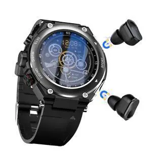 Smart Watch with Earbuds 3 in 1 Round Fitness Tracker 1.28inch Smartwatch for Men Answer/Make Call Speaker Recording Sleep Monitor Sports Smart Watch Long Time Standby Smart Watch with Earbuds 3 in 1 Round Fitness Tracker 1.28inch Smartwatch for Men Answer/Make Call Speaker Recording Sleep Monitor Sports Smart Watch Long Time Standby