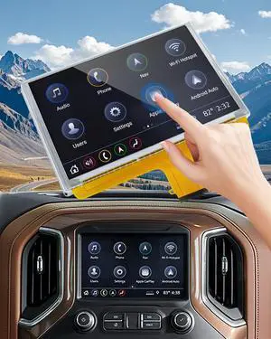 8" Touch Screen with LCD Digitizer Navigation Radio Replacement for Chevy GMC 2014-2018 Silverado Sierra, 2015-2019 Tahoe Yukon Suburban Colorado Canyon, 2017-2019 Acadia Terrain Replace # DJ080PA-01A 8" Touch Screen with LCD Digitizer Navigation Radio Replacement for Chevy GMC 2014-2018 Silverado Sierra, 2015-2019 Tahoe Yukon Suburban Colorado Canyon, 2017-2019 Acadia Terrain Replace # DJ080PA-01A
