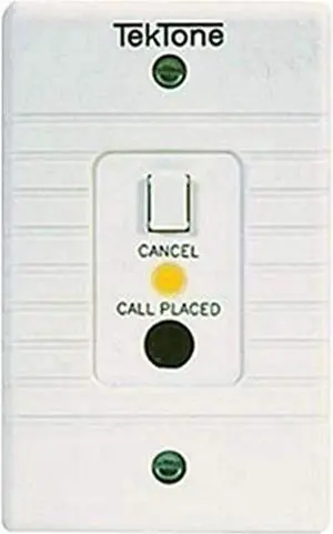 SF100C Room Call Station, 1/4" jack, no audio SF100C Room Call Station, 1/4" jack, no audio