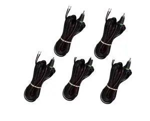 USAV Set of 5 Speaker Cable for Bose Lifestyle Acoustimass System - RCA to Bare Wire USAV Set of 5 Speaker Cable for Bose Lifestyle Acoustimass System - RCA to Bare Wire