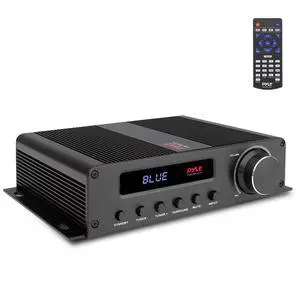 Wireless Bluetooth Home Audio Amplifier - 100W 5 Channel Home Theater Power Stereo Receiver, Surround Sound w/HDMI, AUX, FM Antenna, Subwoofer Speaker Input, 12V Adapter - PFA540BT.5 Wireless Bluetooth Home Audio Amplifier - 100W 5 Channel Home Theater Power Stereo Receiver, Surround Sound w/HDMI, AUX, FM Antenna, Subwoofer Speaker Input, 12V Adapter - PFA540BT.5