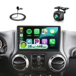 Android Car Radio for Jeep Wrangler Stereo 2007-2018 Dodge Ram 1500 2500 3500 Grand Cherokee with DSP Wireless Carplay Android Auto,10" HD IPS Touchscreen Radio GPS WiFi Bluetooth FM SWC 2G+64G Android Car Radio for Jeep Wrangler Stereo 2007-2018 Dodge Ram 1500 2500 3500 Grand Cherokee with DSP Wireless Carplay Android Auto,10" HD IPS Touchscreen Radio GPS WiFi Bluetooth FM SWC 2G+64G