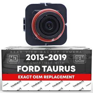 Rear View Backup Camera - Compatible with 2012 Ford Focus, 2013-2019 Taurus and Police Interceptor - Reverse Park Assist Camera Replacement - OEM EG1Z19G490A, DG1Z19G490A, 592-224 Rear View Backup Camera - Compatible with 2012 Ford Focus, 2013-2019 Taurus and Police Interceptor - Reverse Park Assist Camera Replacement - OEM EG1Z19G490A, DG1Z19G490A, 592-224