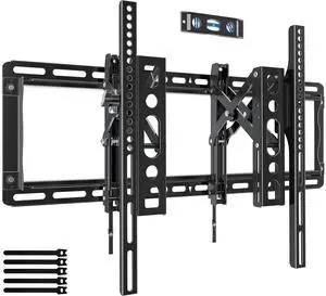 Advanced Full Motion TV Mount for 32-90 Inch TVs, Tilt TV Wall Mount with Extension, Swivel, Slide and Level, Wall Mount tv Bracket - Max VESA 600x400mm, up to 132lbs, 16/18/24 Inch Studs Advanced Full Motion TV Mount for 32-90 Inch TVs, Tilt TV Wall Mount with Extension, Swivel, Slide and Level, Wall Mount tv Bracket - Max VESA 600x400mm, up to 132lbs, 16/18/24 Inch Studs