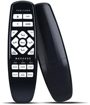 Replacement RF.27.19.02 for GhostBed Adjustabled Bed Remote Control, Compatible with Okin Adjustabled Bed, for Fromann, for King Luxury Black, for ASONLY Replacement RF.27.19.02 for GhostBed Adjustabled Bed Remote Control, Compatible with Okin Adjustabled Bed, for Fromann, for King Luxury Black, for ASONLY