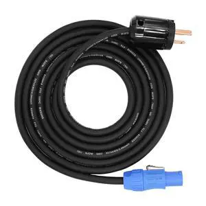 Toronce Profeesional Hand-Built 14 AWG Male NEMA5-15P to SACFCA PowerCon Cable (25Feet) Toronce Profeesional Hand-Built 14 AWG Male NEMA5-15P to SACFCA PowerCon Cable (25Feet)