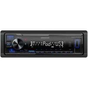 KMM-BT232U Single DIN Car Receiver, Bluetooth Car Stereo with Music Mix for 5 Devices, Dual Phone Connection, Front USB & AUX-In, 13-Band EQ, Digital Time Alignment, Short Chassis, 2.5V Preout KMM-BT232U Single DIN Car Receiver, Bluetooth Car Stereo with Music Mix for 5 Devices, Dual Phone Connection, Front USB & AUX-In, 13-Band EQ, Digital Time Alignment, Short Chassis, 2.5V Preout