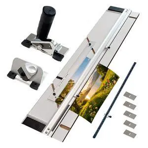 32in Mat Cutter for Framing with Precision Bevel & Straight Cutting Heads, Easy-to-Use Mat Board Cutter for Professional Picture Framing, Ideal for DIY Artwork, Crafts 32in Mat Cutter for Framing with Precision Bevel & Straight Cutting Heads, Easy-to-Use Mat Board Cutter for Professional Picture Framing, Ideal for DIY Artwork, Crafts