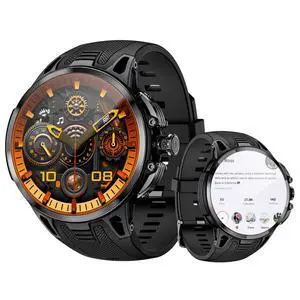 4G Android Smart Watch, 1.75'' AMOLED Screen 3GB+32GB Sports Fitness Activity Tracker Smartwatch for Men Women, with SIM Card Slot, Rotating Camera, GPS NFC WiFi (Black) 4G Android Smart Watch, 1.75'' AMOLED Screen 3GB+32GB Sports Fitness Activity Tracker Smartwatch for Men Women, with SIM Card Slot, Rotating Camera, GPS NFC WiFi (Black)