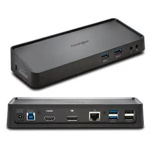 USB 3.0 Dual Display Docking Station, Dual 2K at 60Hz, 85W PD, Compatible with MacBook M1/M2/M3/M4, Windows, and Surface Laptops (K33997WW) Black USB 3.0 Dual Display Docking Station, Dual 2K at 60Hz, 85W PD, Compatible with MacBook M1/M2/M3/M4, Windows, and Surface Laptops (K33997WW) Black