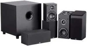 Premium 5.1.2 Channel Immersive Home Theater System - With 8 Inch 200 Watt Subwoofer, Black Premium 5.1.2 Channel Immersive Home Theater System - With 8 Inch 200 Watt Subwoofer, Black