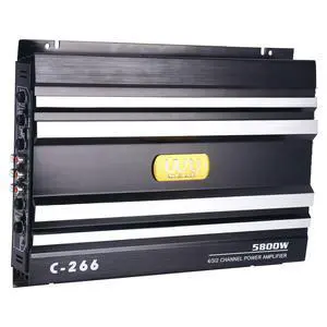 C-266 Car 4 Channel Power Amplifier Stereo Audio Super Bass Sub Woofer Amp 12V C-266 Car 4 Channel Power Amplifier Stereo Audio Super Bass Sub Woofer Amp 12V