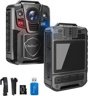 1080P Patrol Police Infrared Night Vision Body Camera with 64G Kingston SD Card, Shoulder & Waist Clip, Vedio Audio Recorder Bodycam, 24H Record for Law Enforcement Security Outwork 1080P Patrol Police Infrared Night Vision Body Camera with 64G Kingston SD Card, Shoulder & Waist Clip, Vedio Audio Recorder Bodycam, 24H Record for Law Enforcement Security Outwork