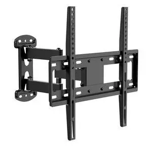 Full Motion Corner TV Wall Mount Bracket - Single Stud Install - 90° Swivel, Tilt & 15 Extension - Single Articulating Arm for 19-55 TVs - Heavy-Duty Steel - VESA 100x100-400x400-66 lbs Full Motion Corner TV Wall Mount Bracket - Single Stud Install - 90° Swivel, Tilt & 15 Extension - Single Articulating Arm for 19-55 TVs - Heavy-Duty Steel - VESA 100x100-400x400-66 lbs