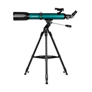 Telescope, 80mm Aperture 700mm Astronomy Refractor Telescope for Adults Beginners, High Transmission Travel Professional Telescope with Stargazing App Wireless Remote Phone Adapter (70080G) Telescope, 80mm Aperture 700mm Astronomy Refractor Telescope for Adults Beginners, High Transmission Travel Professional Telescope with Stargazing App Wireless Remote Phone Adapter (70080G)