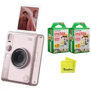 Instax Mini EVO Instant Camera (Pink) (Camera w/Extra Film 2-Pack) Instax Mini EVO Instant Camera (Pink) (Camera w/Extra Film 2-Pack)