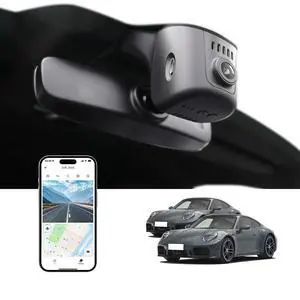Front 4K Dash Cam for Porsche Cayenne(E3),OEM-Style,WiFi & App | 911(992)2020-2024,Panamera(971)2017-2026,Taycan 2020-2026,Macan 2025-2026(Model A),Loop Recording,Easy Installation,64G Card Front 4K Dash Cam for Porsche Cayenne(E3),OEM-Style,WiFi & App | 911(992)2020-2024,Panamera(971)2017-2026,Taycan 2020-2026,Macan 2025-2026(Model A),Loop Recording,Easy Installation,64G Card