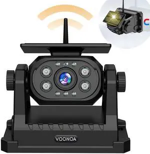 Magnetic Wireless Backup Camera, Add-on or Replacement Camera for VN003 VN007 Only, 15000mAh Rechargeable Battery Solar Back up Camera for Car RV Truck Trailer Magnetic Wireless Backup Camera, Add-on or Replacement Camera for VN003 VN007 Only, 15000mAh Rechargeable Battery Solar Back up Camera for Car RV Truck Trailer