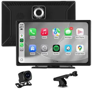 9'' Wireless CarPlay Screen for Car, Apple Car Play & Android Auto Car Stereo HD Touchscreen with 4K Dash Cam & 1080P Backup Camera, GPS Navigation & Mirror Link, for Most Vehicles 9'' Wireless CarPlay Screen for Car, Apple Car Play & Android Auto Car Stereo HD Touchscreen with 4K Dash Cam & 1080P Backup Camera, GPS Navigation & Mirror Link, for Most Vehicles