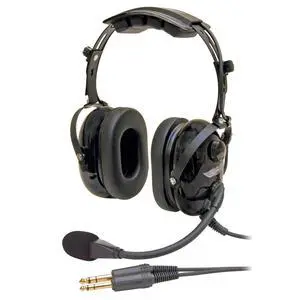 AirClassics HS-1A Pilot Headset Durability - 23 dB Noise Reduction - Noise-Canceling Mic - Stereo/Mono - Essential Aviation Headset - General Aviation Headsets for Pilots AirClassics HS-1A Pilot Headset Durability - 23 dB Noise Reduction - Noise-Canceling Mic - Stereo/Mono - Essential Aviation Headset - General Aviation Headsets for Pilots