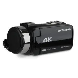 4K Video Camera, Wi-Fi Ultra HD Camcorder with 18x Digital Zoom, 3 IPS Touchscreen Video Recorder with Night Vision, Vlogging Camera with 3.5mm Microphone Jack, Rechargeable, SD Card Slot 4K Video Camera, Wi-Fi Ultra HD Camcorder with 18x Digital Zoom, 3 IPS Touchscreen Video Recorder with Night Vision, Vlogging Camera with 3.5mm Microphone Jack, Rechargeable, SD Card Slot