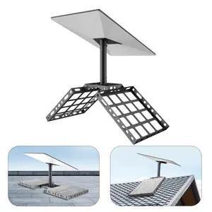 Gen 3 Roof Ridge Mount for Starlink, No-Drill Ridgeline Mounting Kit with 360° Rotatable Aluminum Pipe Adapter, Compatible with Starlink Standard 4/4X/V3 Dish Gen 3 Roof Ridge Mount for Starlink, No-Drill Ridgeline Mounting Kit with 360° Rotatable Aluminum Pipe Adapter, Compatible with Starlink Standard 4/4X/V3 Dish