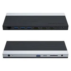USB C Docking Station 3 Monitor with 100W PD, USB-C Laptop Dock Triple Display for Dell Hp Lenovo Windows, Type C Adapter Hub - Dual HDMI, DisplayPort, Ethernet, 4 USB3.0, SD/TF Slot, Audio | Laptop D USB C Docking Station 3 Monitor with 100W PD, USB-C Laptop Dock Triple Display for Dell Hp Lenovo Windows, Type C Adapter Hub - Dual HDMI, DisplayPort, Ethernet, 4 USB3.0, SD/TF Slot, Audio | Laptop D