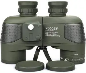 10x50 Marine Binoculars for Adults, Military Binoculars Waterproof with Rangefinder Compass BAK4 Prism FMC Lens Fogproof for Navigation Boating Fishing Water Sports Hunting | Military Binoculars, Wate 10x50 Marine Binoculars for Adults, Military Binoculars Waterproof with Rangefinder Compass BAK4 Prism FMC Lens Fogproof for Navigation Boating Fishing Water Sports Hunting | Military Binoculars, Wate
