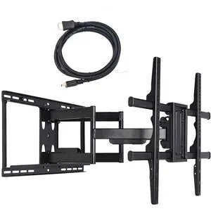 24 inch Extension Full Motion Swivel Articulating TV Wall Mount Bracket for Most 40"-90" LED LCD OLED UHD Plasma Flat Screen TV with VESA 684x400,600x400,400x400,200x200mm MW480B BCL 24 inch Extension Full Motion Swivel Articulating TV Wall Mount Bracket for Most 40"-90" LED LCD OLED UHD Plasma Flat Screen TV with VESA 684x400,600x400,400x400,200x200mm MW480B BCL