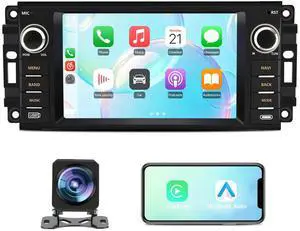 8Core Car Radio Stereo for Dodge RAM 2009-2012 Avenger Challenger Jeep Wrangler, 7 Inch Touch Screen with Android 13 Wireless CarPlay Android Auto Backup Camera 8Core Car Radio Stereo for Dodge RAM 2009-2012 Avenger Challenger Jeep Wrangler, 7 Inch Touch Screen with Android 13 Wireless CarPlay Android Auto Backup Camera