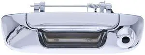 Chrome Tailgate Handle with Backup Camera Replacement for Dodge Ram 1500, 2500, 3500 (2002-2009) | IP68 Waterproof | Parking Grid Lines Available | Easy to Install Chrome Tailgate Handle with Backup Camera Replacement for Dodge Ram 1500, 2500, 3500 (2002-2009) | IP68 Waterproof | Parking Grid Lines Available | Easy to Install