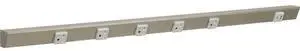 Slim Angle Power Strip with USB-A/C on Right (Satin Nickel, 36") Slim Angle Power Strip with USB-A/C on Right (Satin Nickel, 36")